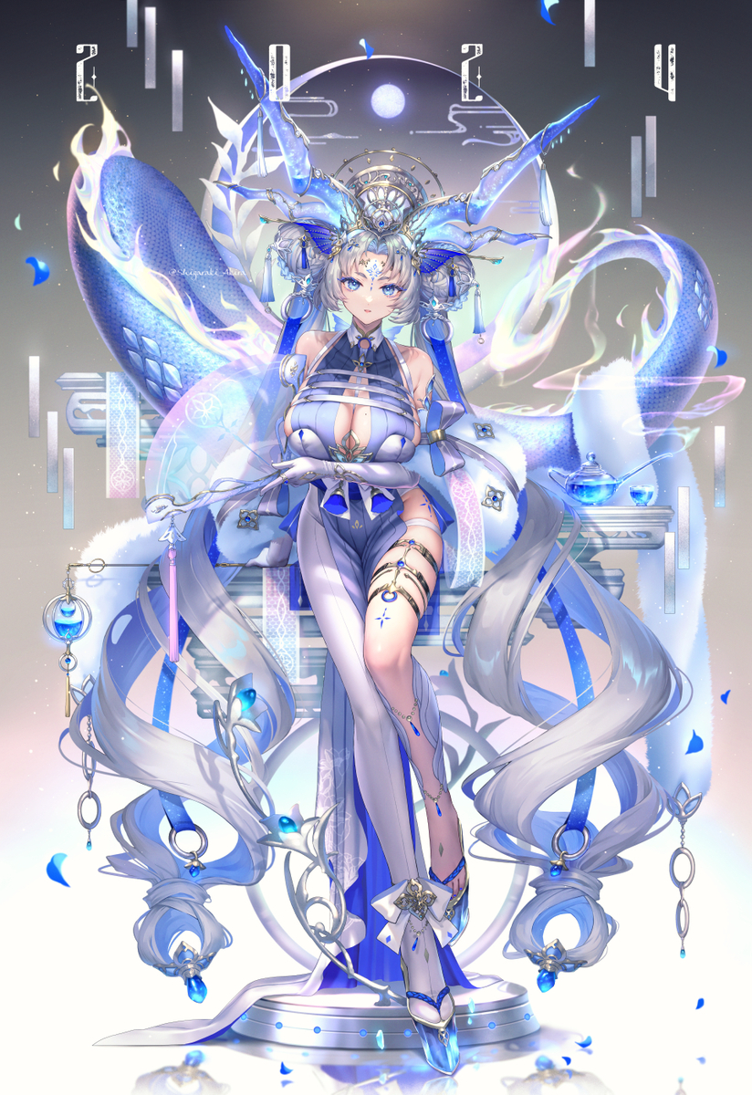 This is a pixiv picture whose title is 辰.