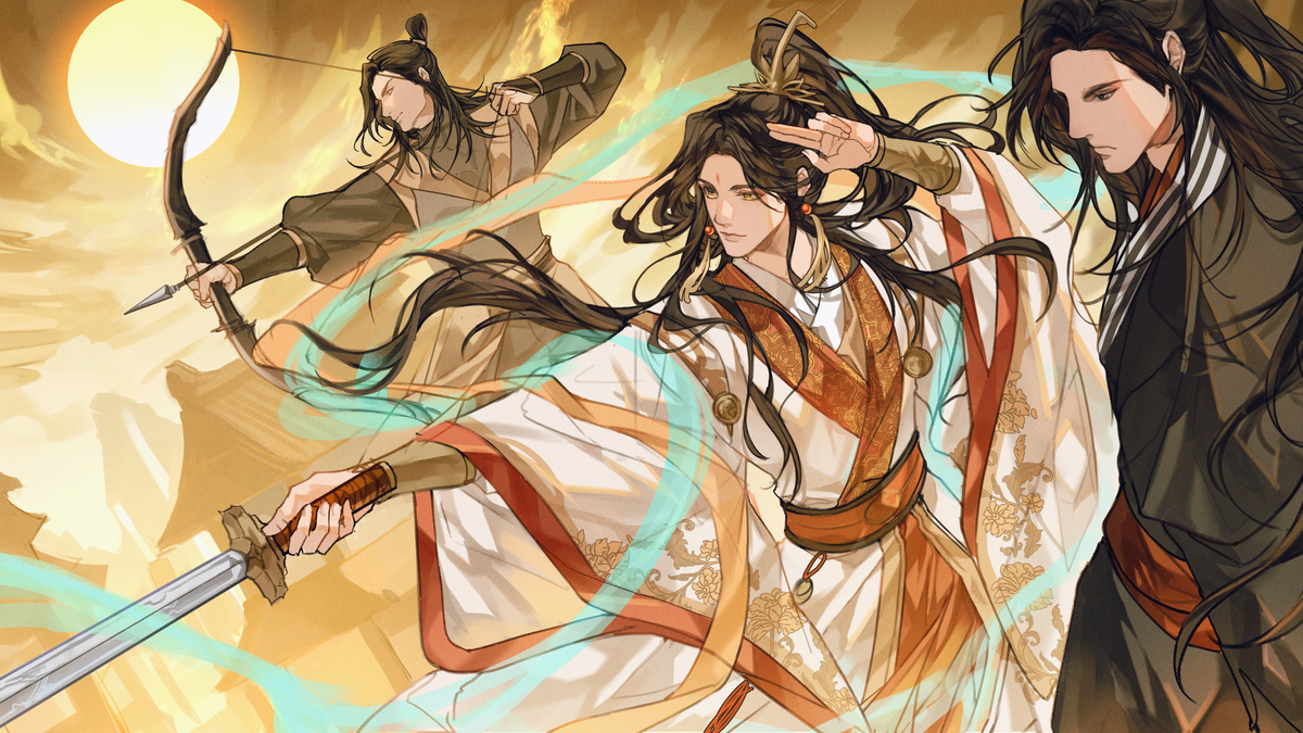 This is a pixiv picture whose title is TGCF.