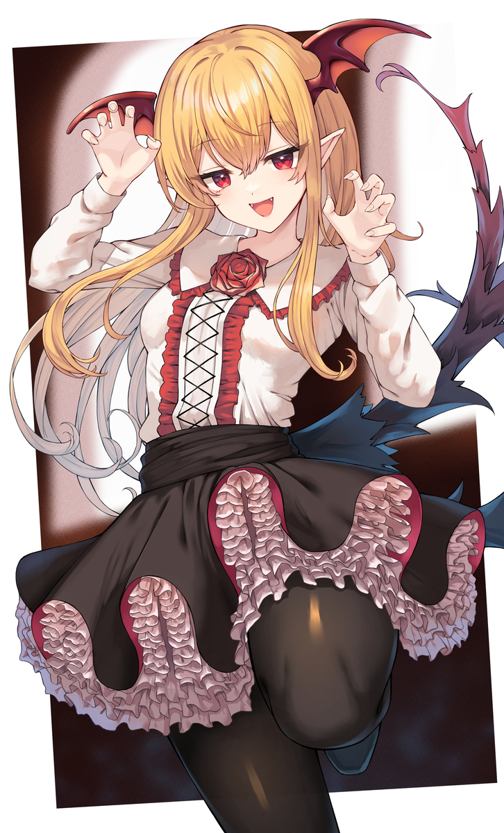 This is a pixiv picture whose title is ヴァンピィちゃん.