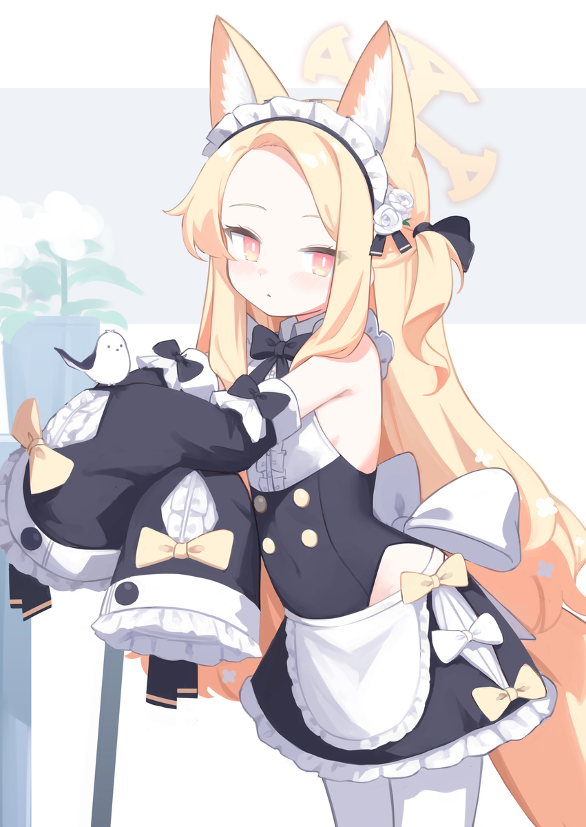 This is a pixiv picture whose title is maid seia.