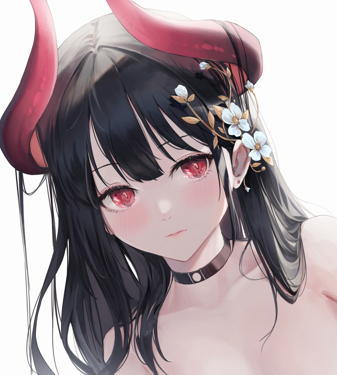 This is a pixiv picture whose title is OC.