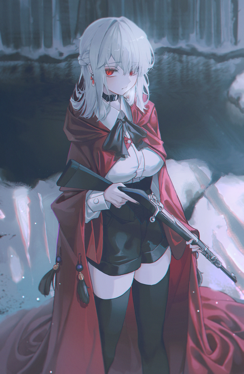 This is a pixiv picture whose title is redhood.