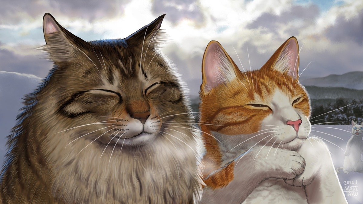 This is a pixiv picture whose title is 寒いねぇ.