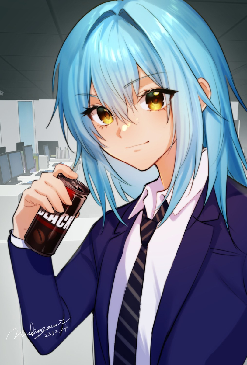 This is a pixiv picture whose title is 最近の絵.