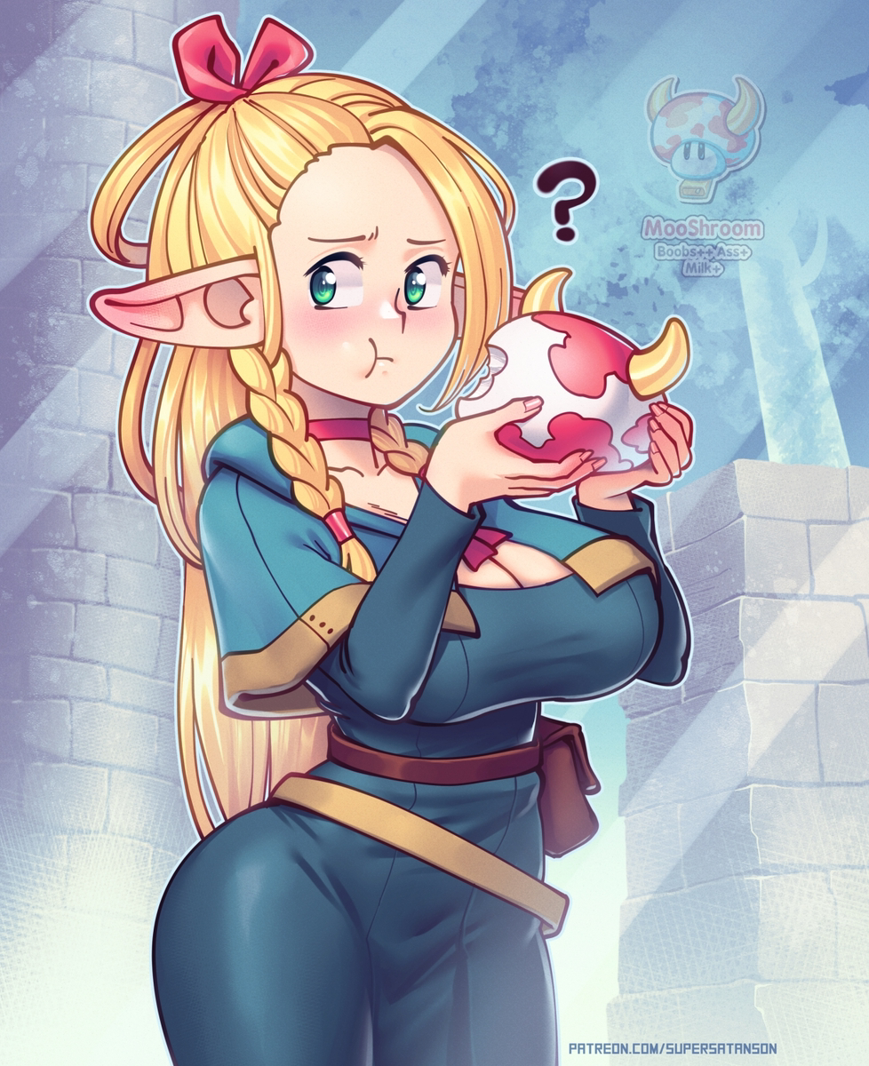 This is a pixiv picture whose title is Moo Marcille (Dungeon Meshi).