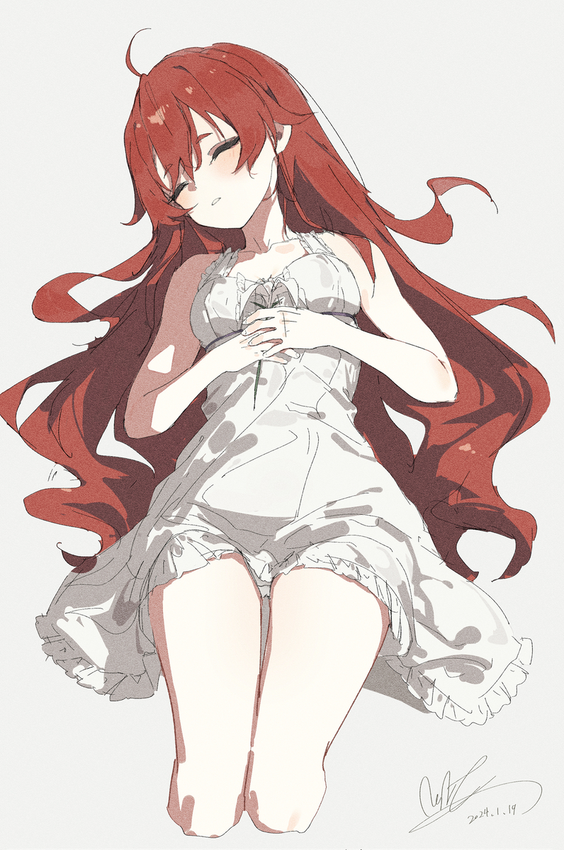 This is a pixiv picture whose title is エリス.