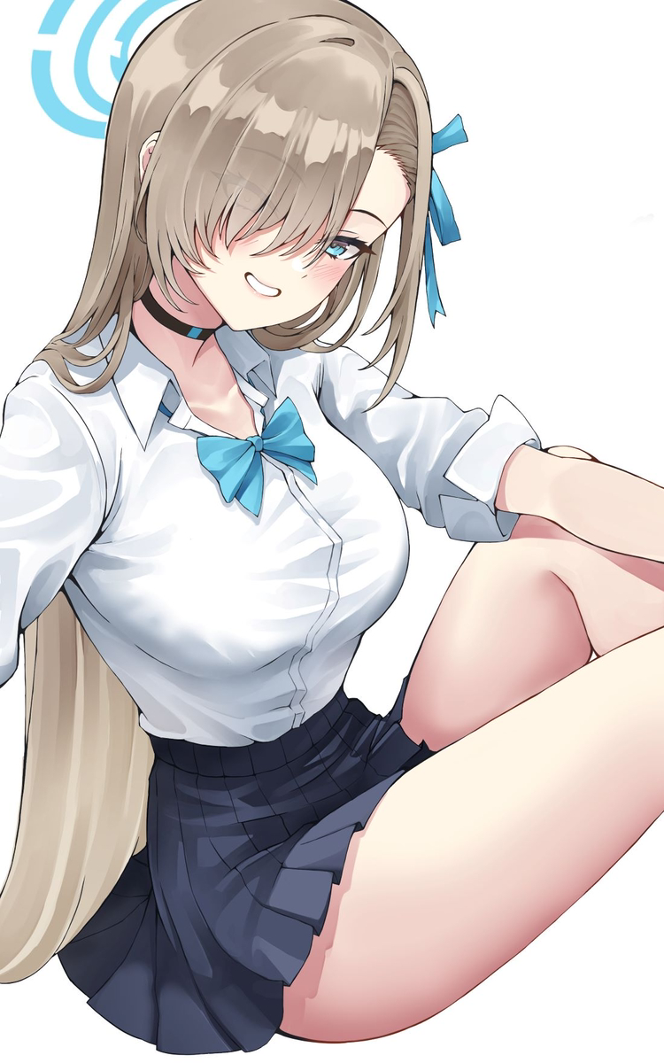This is a pixiv picture whose title is 一之瀬アスナ.