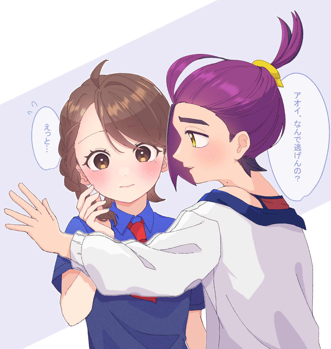 This is a pixiv picture whose title is スグアオ.