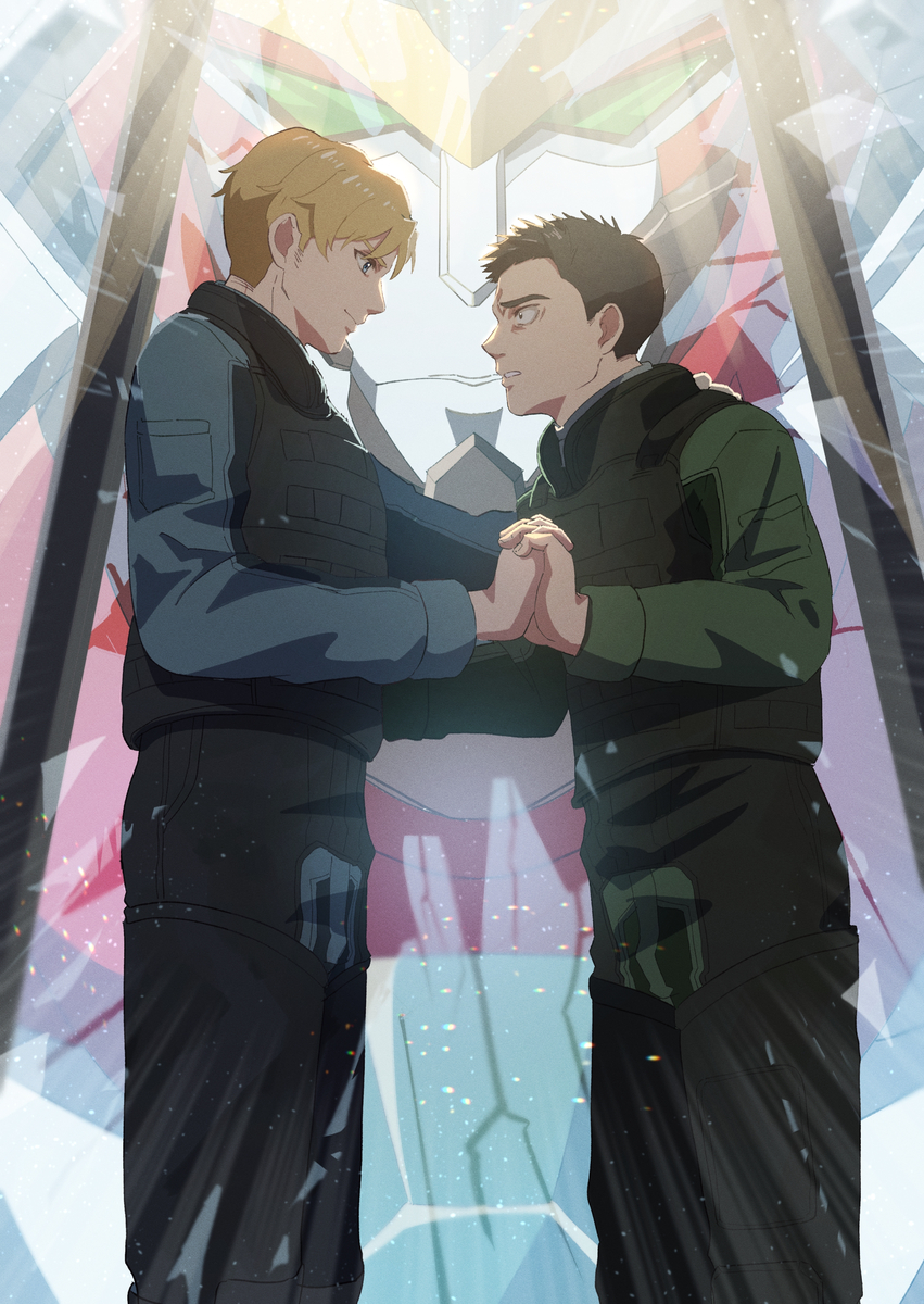This is a pixiv picture whose title is 君に頼るしか.