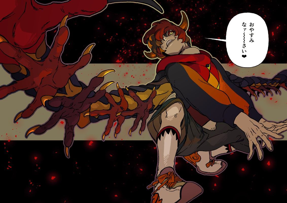 This is a pixiv picture whose title is 原稿息抜きバスターズ.