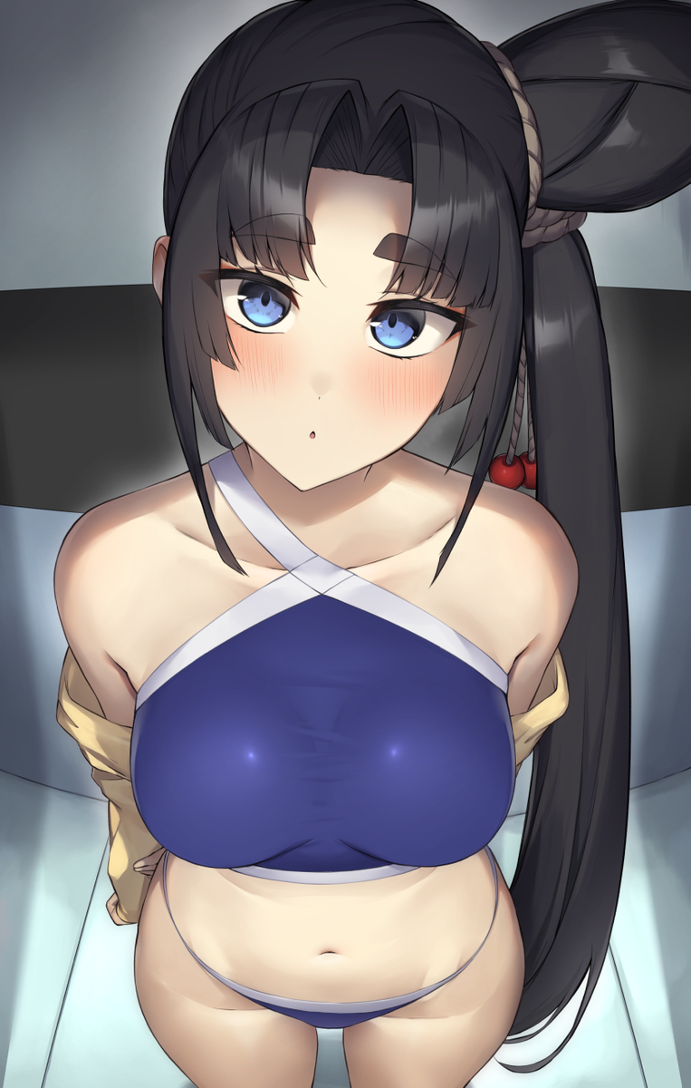 This is a pixiv picture whose title is 牛若丸が部屋にやってきた.