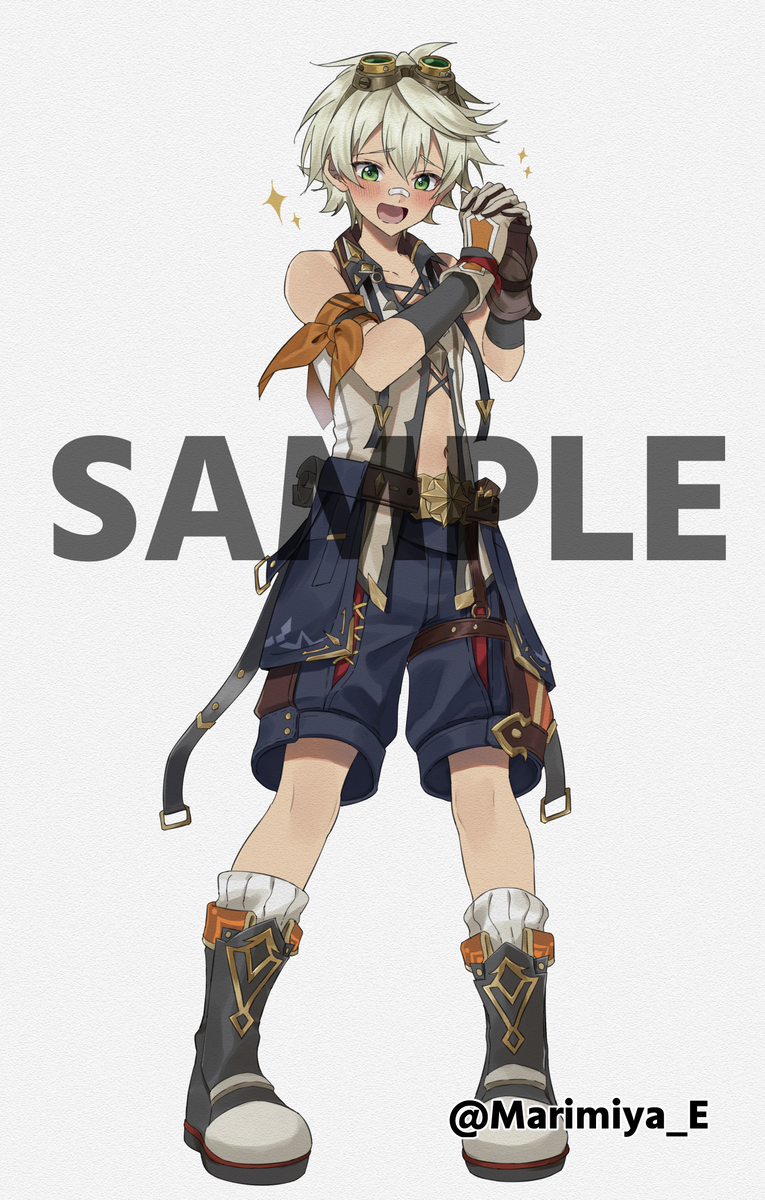 This is a pixiv picture whose title is ベネットくんのアクスタ通販開始しました.