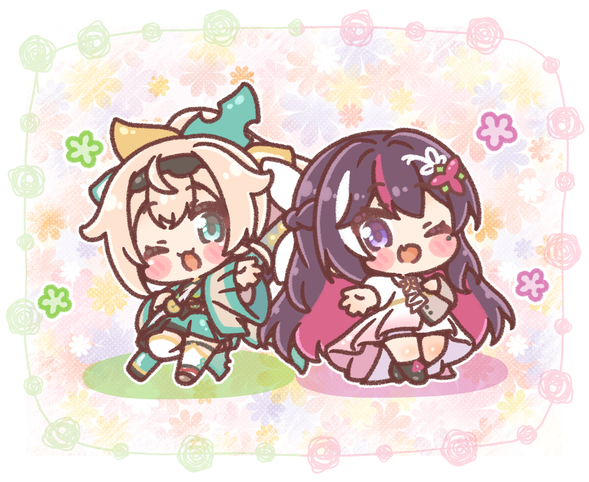 This is a pixiv picture whose title is あずいろ🍃⚒.