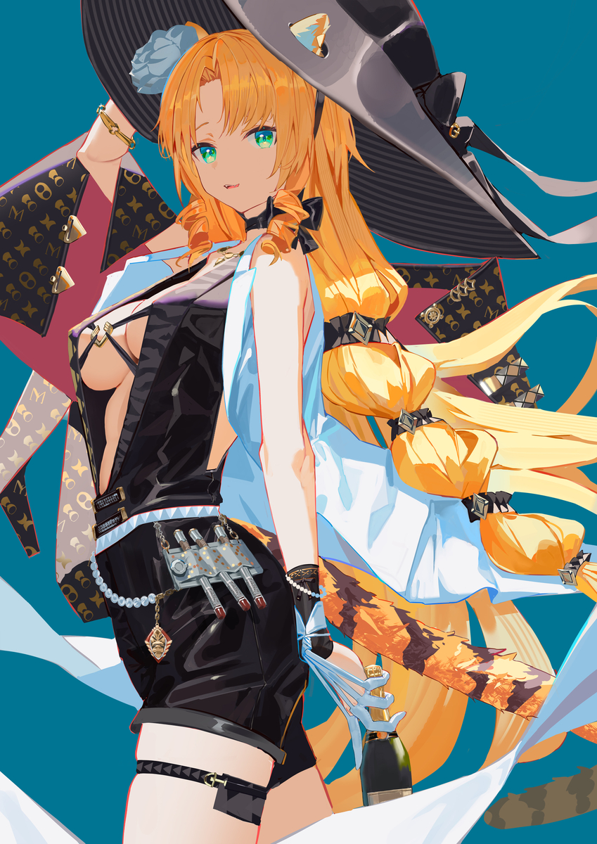 This is a pixiv picture whose title is 局長.