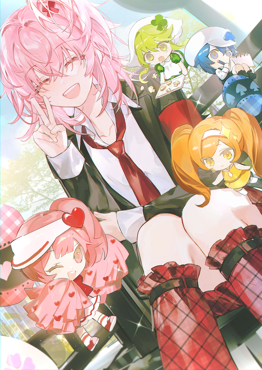 This is a pixiv picture whose title is Shugo Chara.