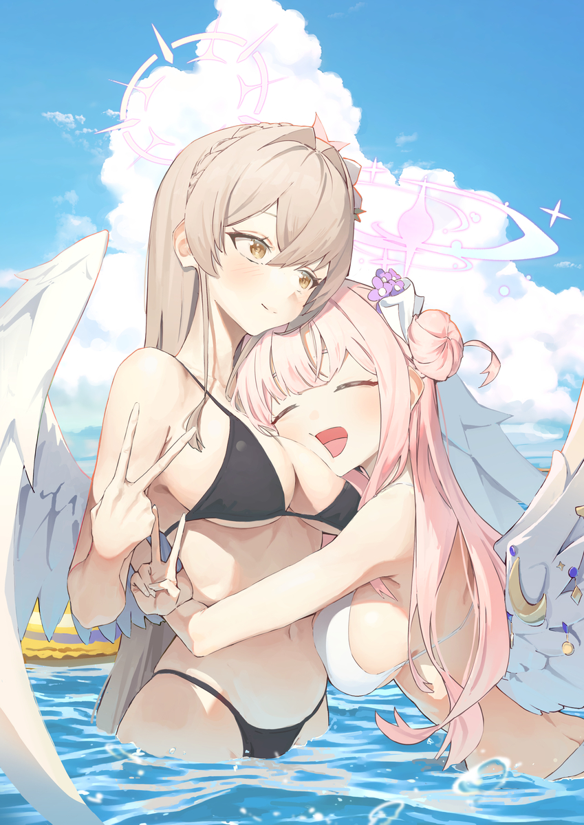 This is a pixiv picture whose title is mika nagisa.