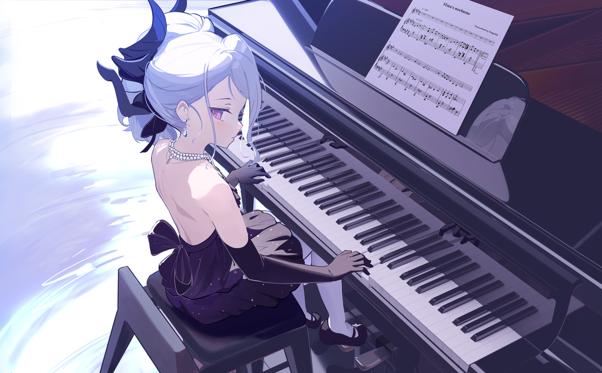 This is a pixiv picture whose title is 画质测试2.