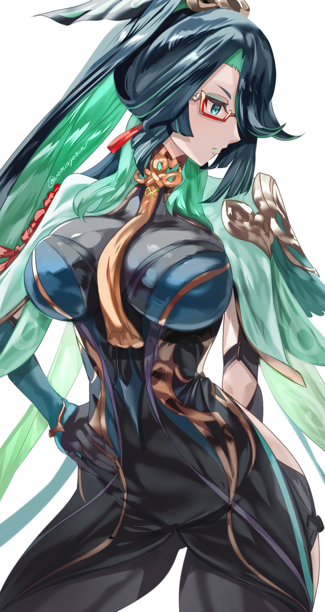 This is a pixiv picture whose title is 閑雲.