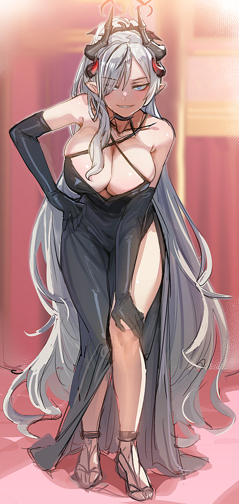 This is a pixiv picture whose title is マコト(ドレス).