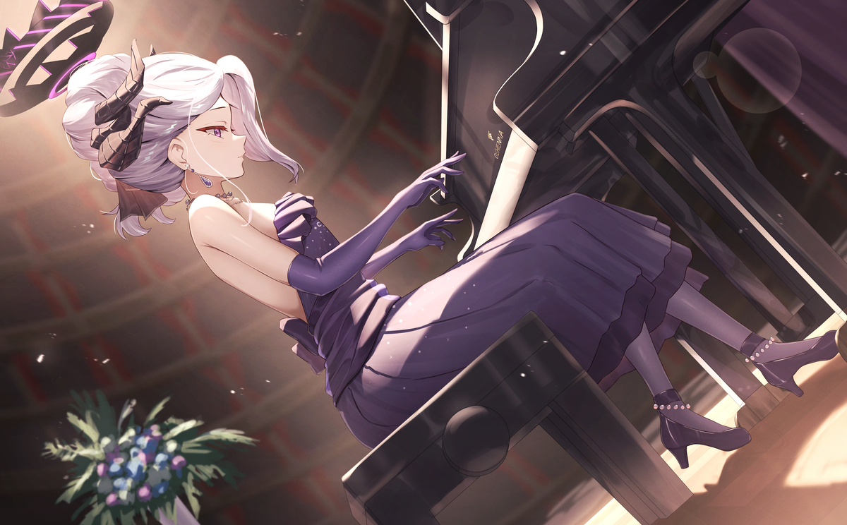 This is a pixiv picture whose title is ドレスヒナ.