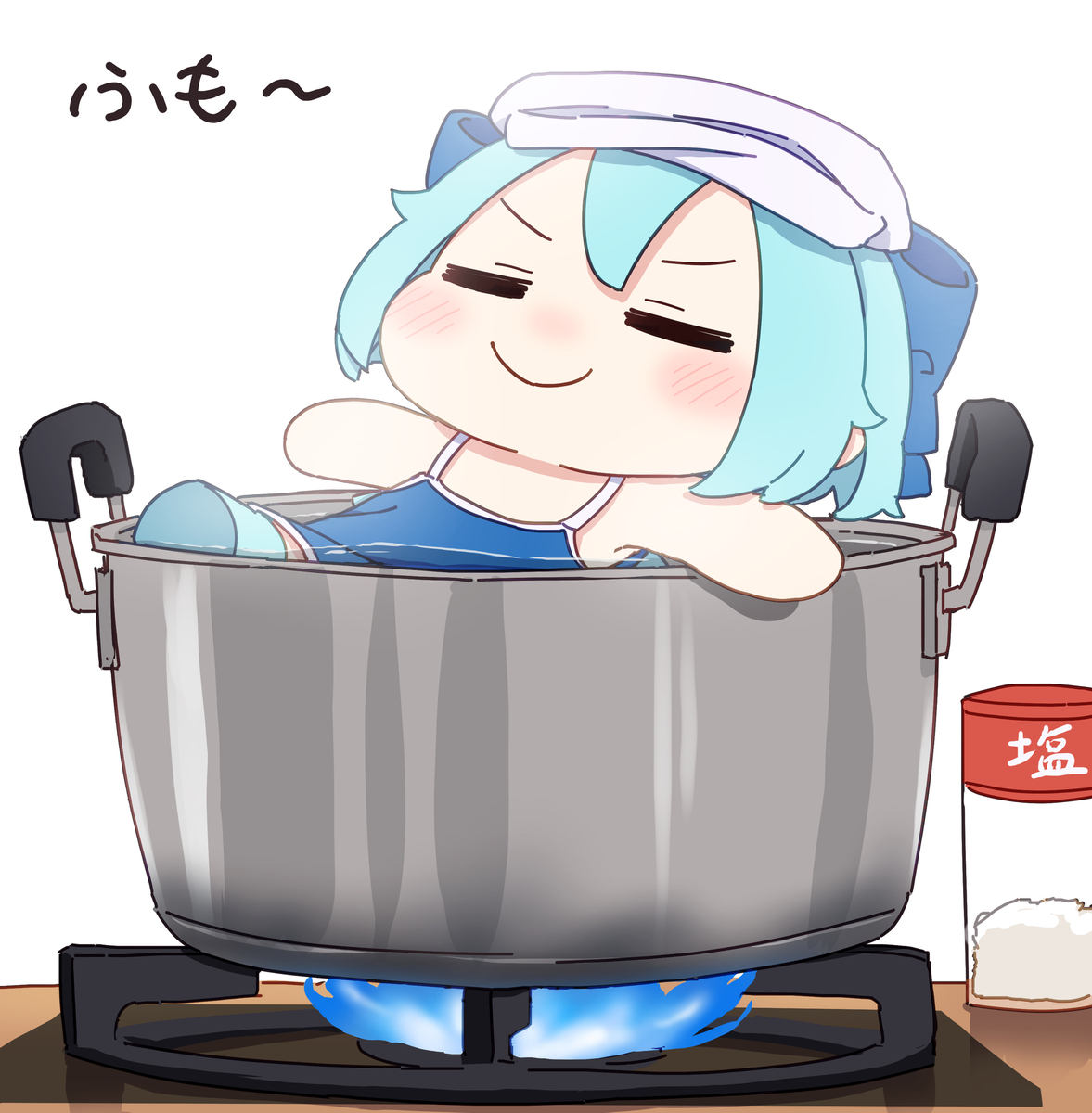 This is a pixiv picture whose title is 茹でふもふもちるの。.