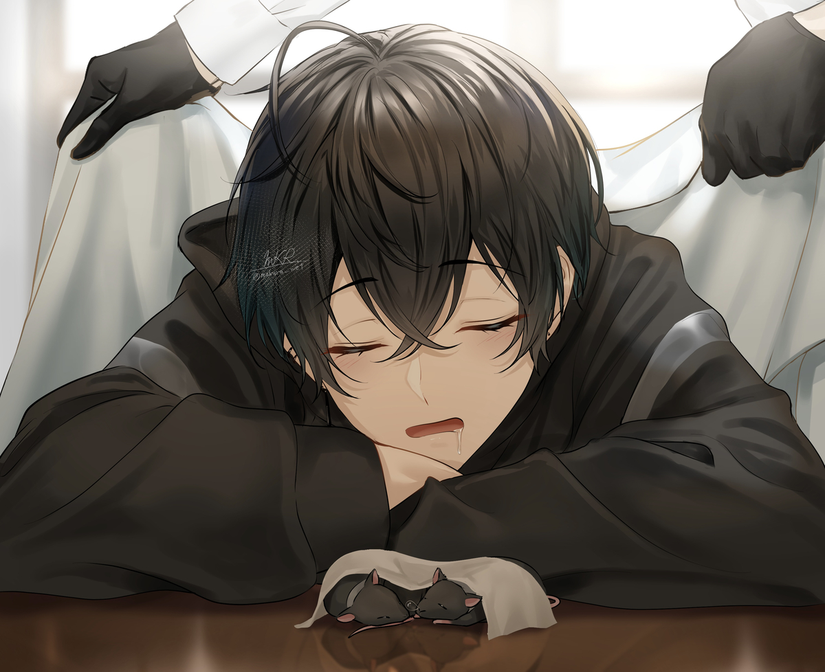 This is a pixiv picture whose title is 待たせてごめんな.