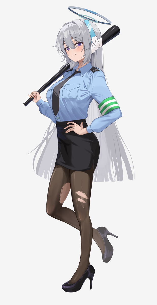 This is a pixiv picture whose title is 警察ノア.