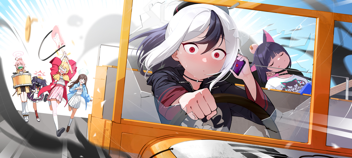 This is a pixiv picture whose title is 歌う猫を拾ったよ、先生。.