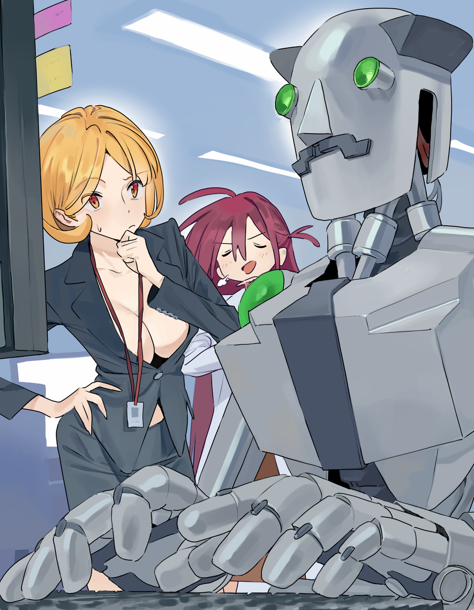 This is a pixiv picture whose title is The birth of Bucho-bot, #2.