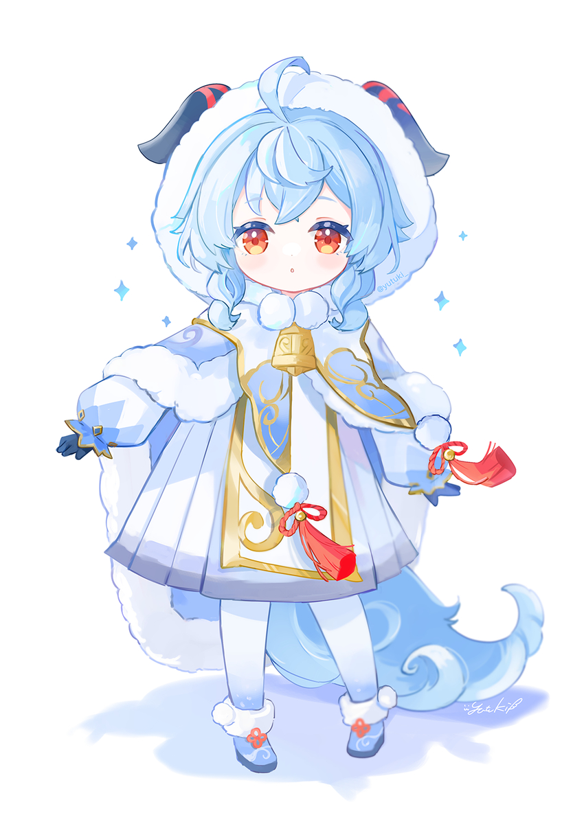 This is a pixiv picture whose title is ロリ甘雨ちゃん.