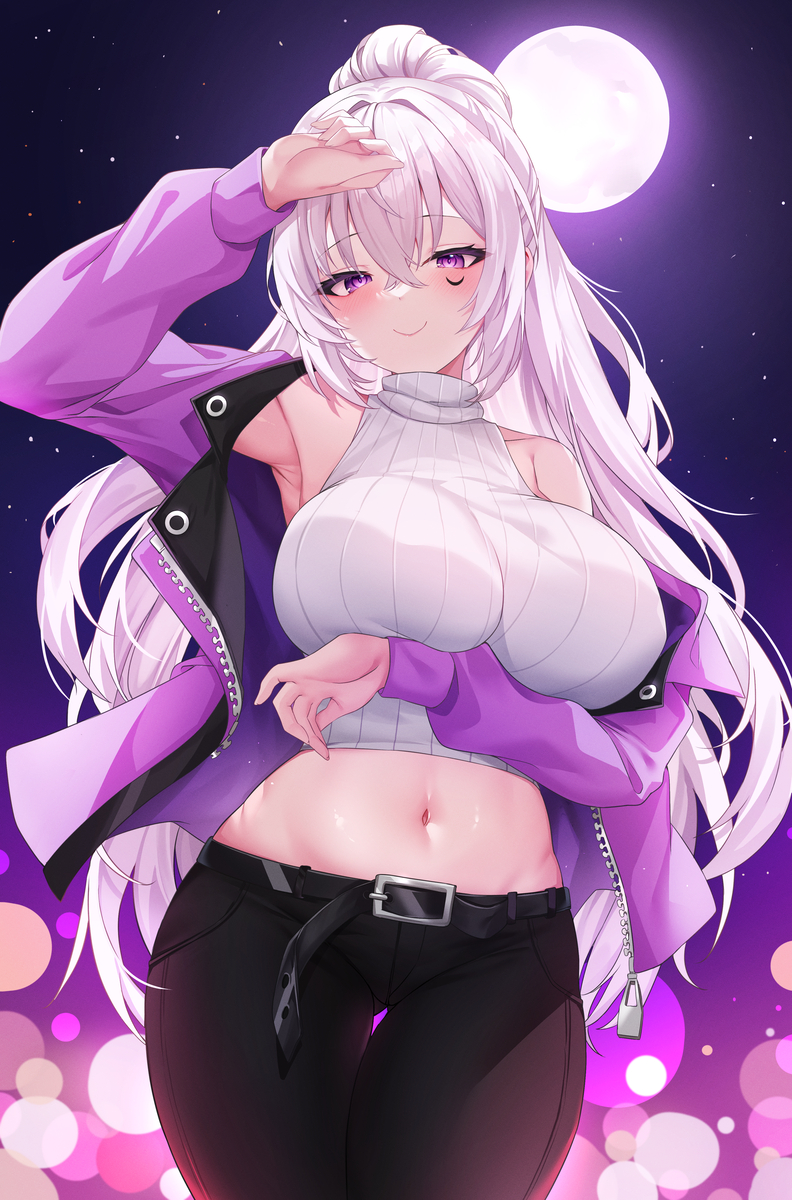 This is a pixiv picture whose title is commission.