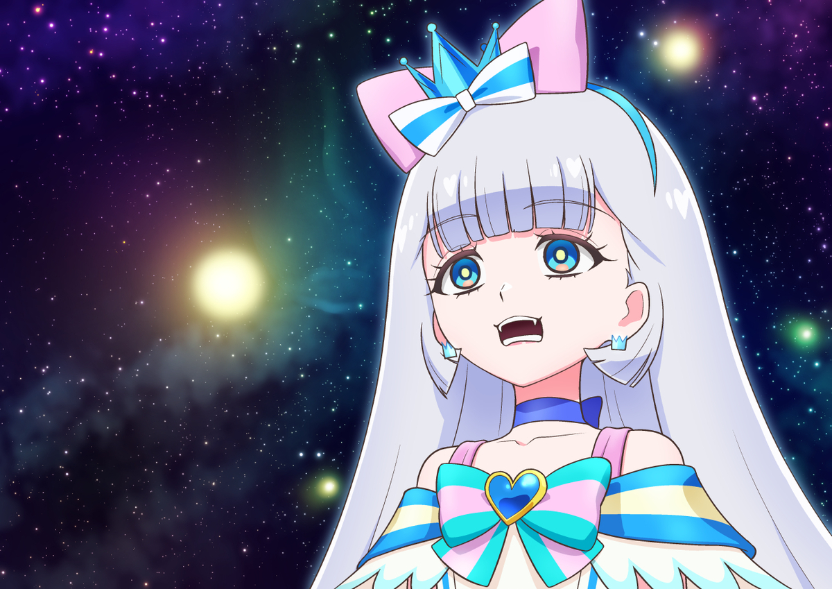 This is a pixiv picture whose title is 宇宙ニャミー.