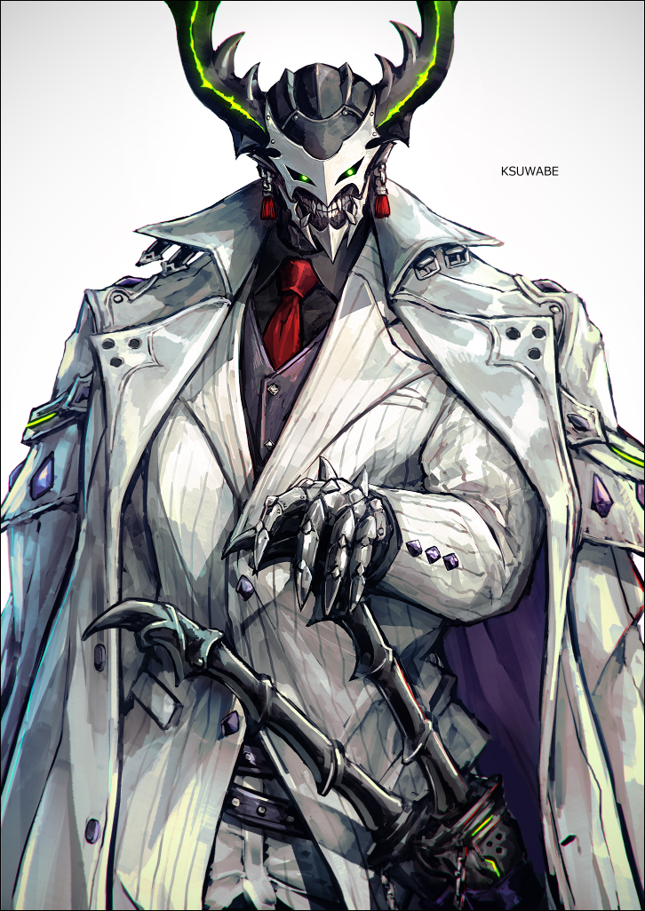 This is a pixiv picture whose title is 服部武雄（コートスタイル）.