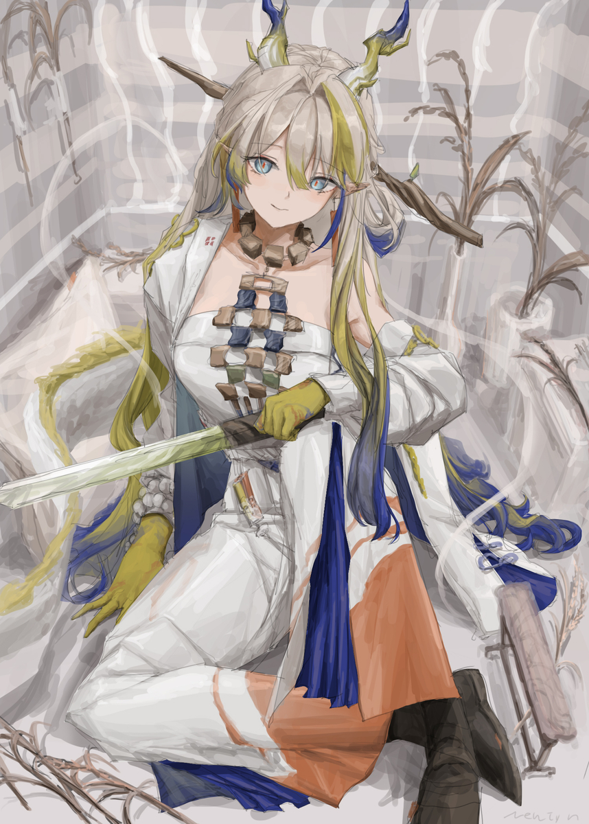 This is a pixiv picture whose title is 無題.