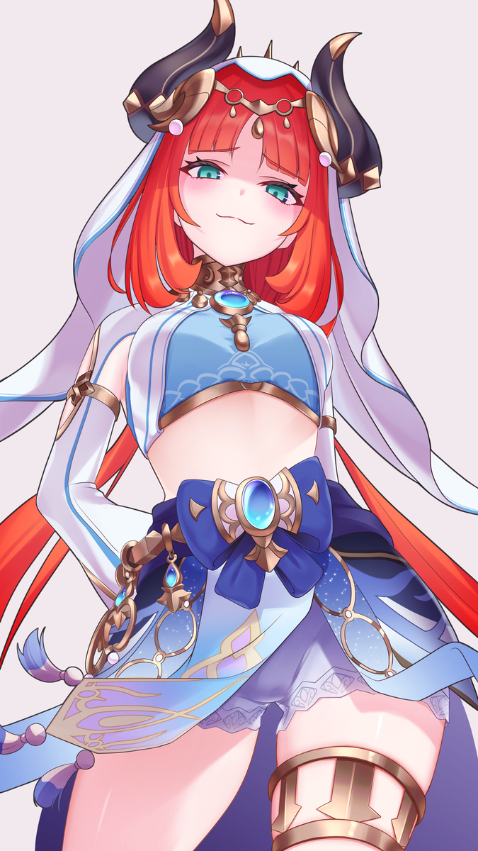 This is a pixiv picture whose title is 【原神】ニィロウ.