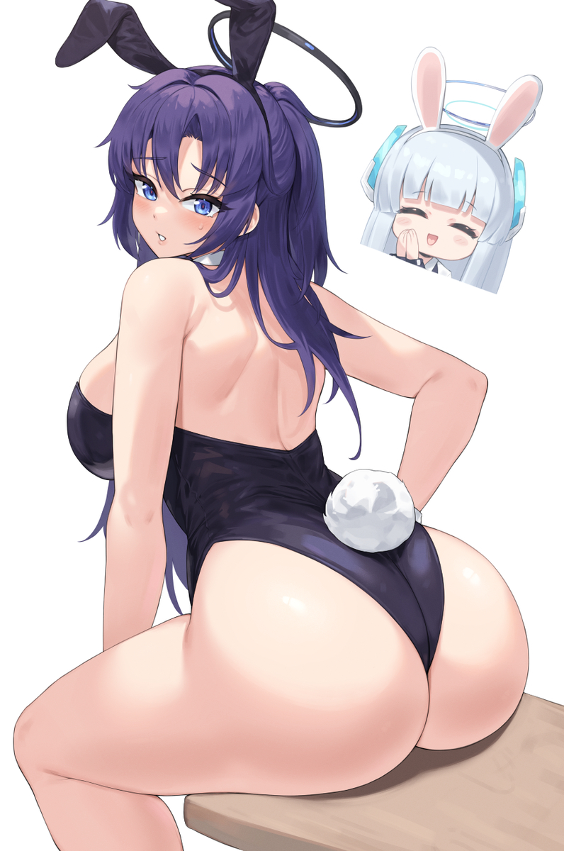This is a pixiv picture whose title is バニーユウカ.