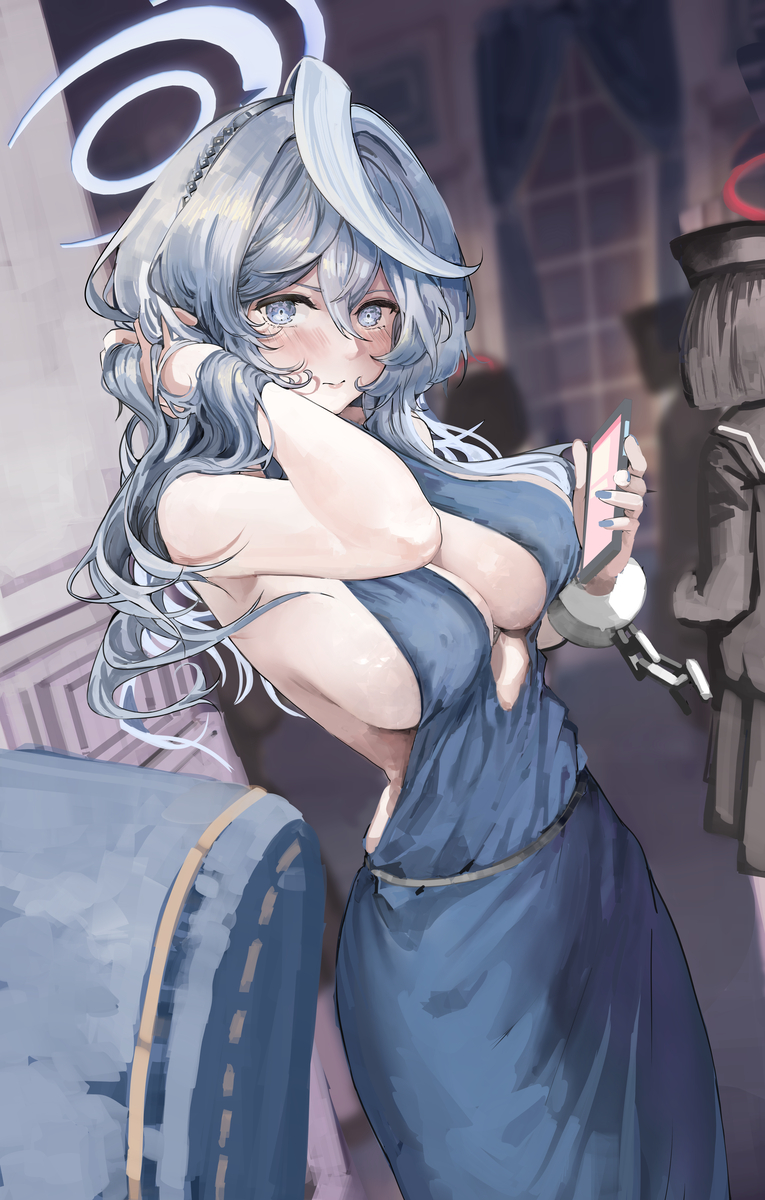 This is a pixiv picture whose title is ako 🍷.