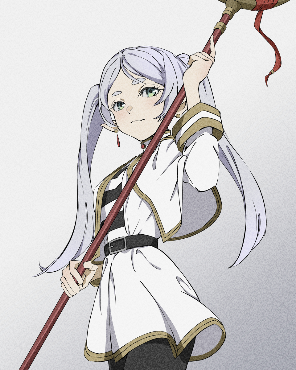 This is a pixiv picture whose title is フリーレン.