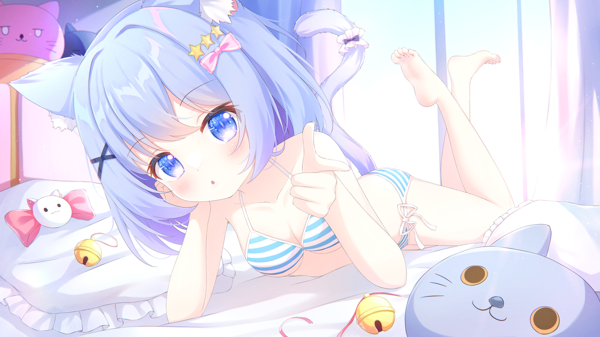 This is a pixiv picture whose title is 【委托】biu!~.