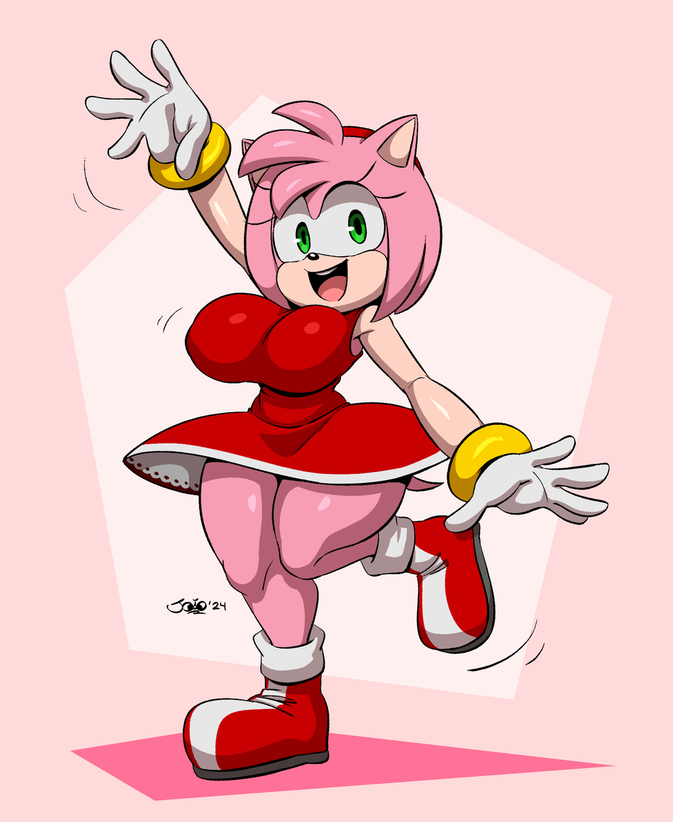 This is a pixiv picture whose title is Amy Redraw.