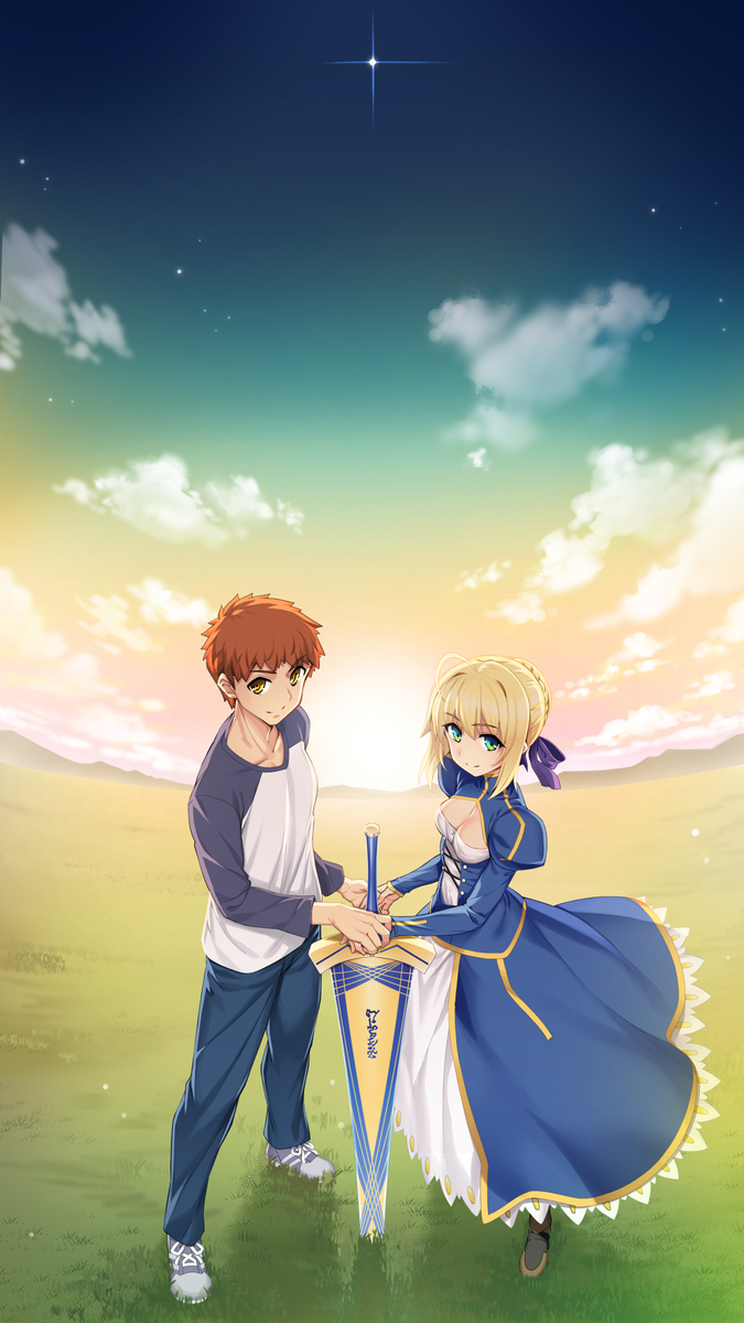 This is a pixiv picture whose title is Fate/stay night 20周年おめでとうございますッ。.