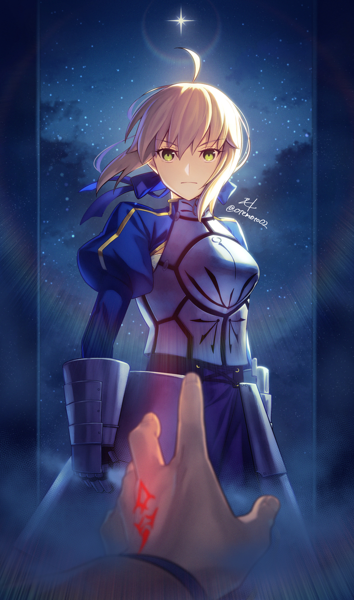 This is a pixiv picture whose title is Fate20周年おめでとうございます！.