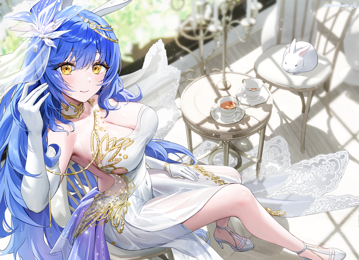 This is a pixiv picture whose title is TAR-21とティータイム.