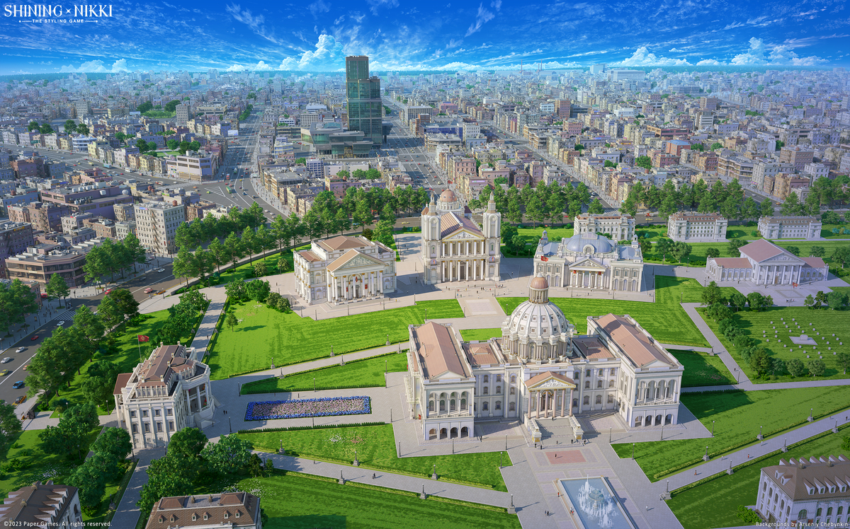 This is a pixiv picture whose title is Apple Federation capital city.