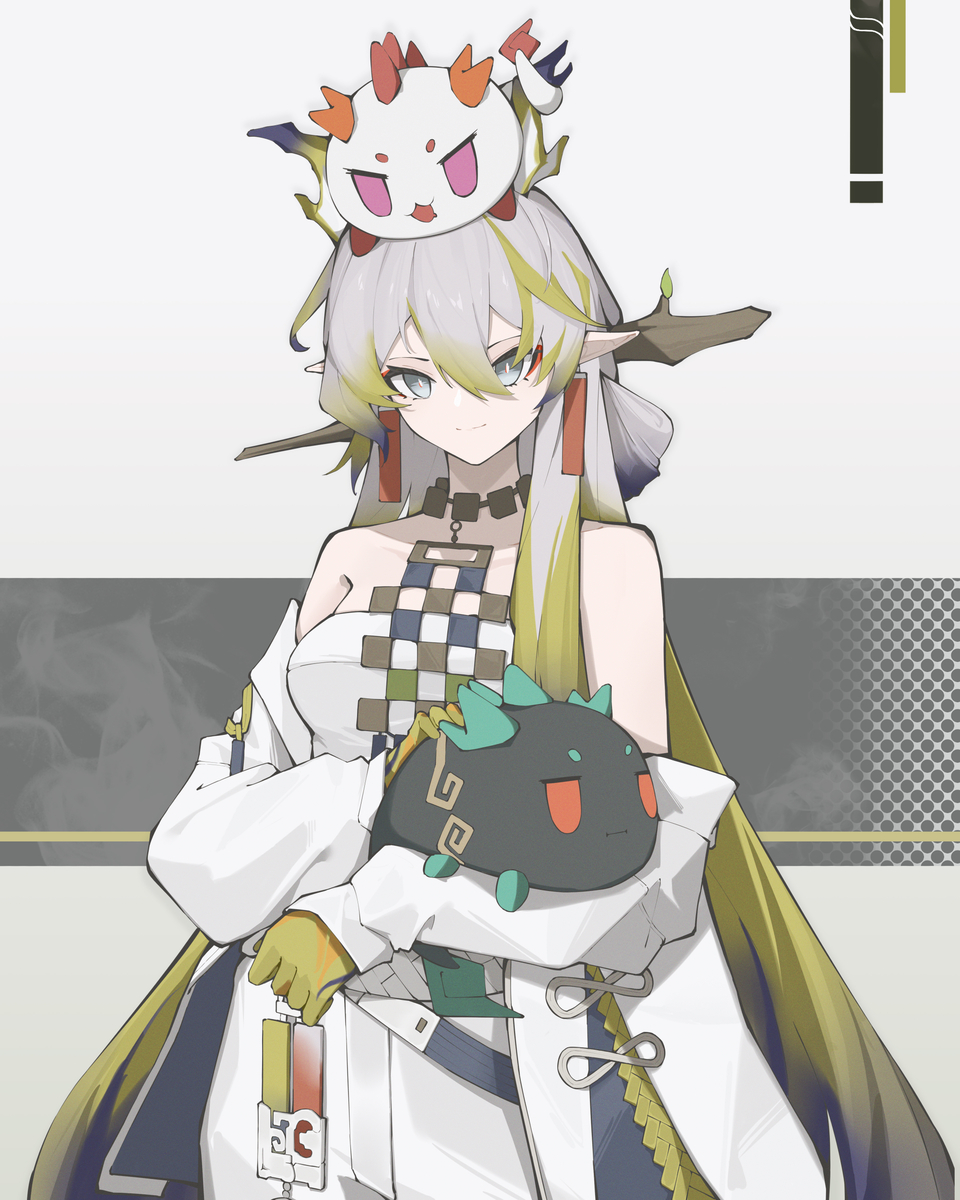 This is a pixiv picture whose title is 黍姐。。我的黍姐啊！啊啊啊啊啊啊啊啊啊啊（阴暗爬行）（疯狂扭动）.