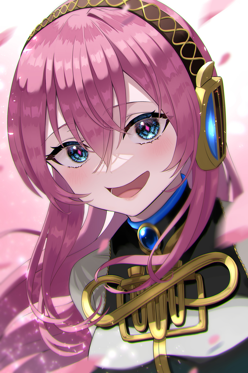 This is a pixiv picture whose title is 巡音ルカ15th.