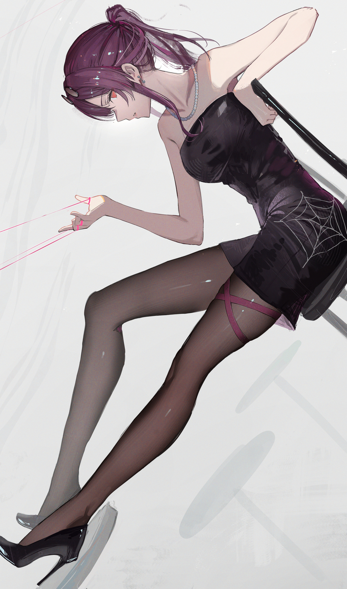 This is a pixiv picture whose title is Kafka.