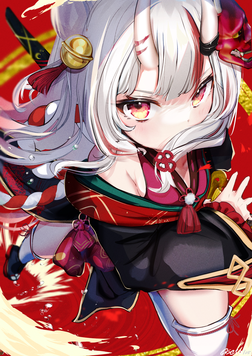 This is a pixiv picture whose title is いく余.