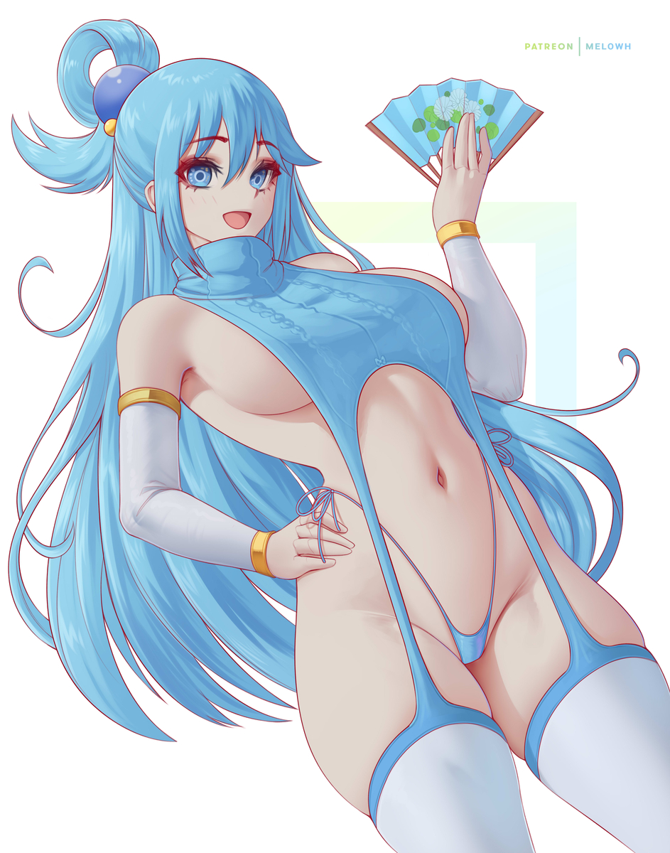 This is a pixiv picture whose title is Aqua Virgin Destroyer.