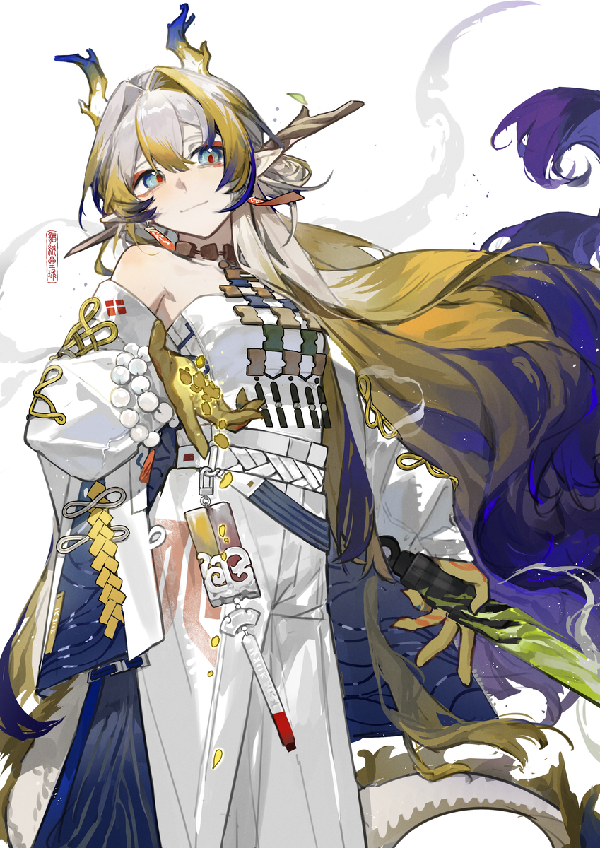 This is a pixiv picture whose title is 天地一粟.